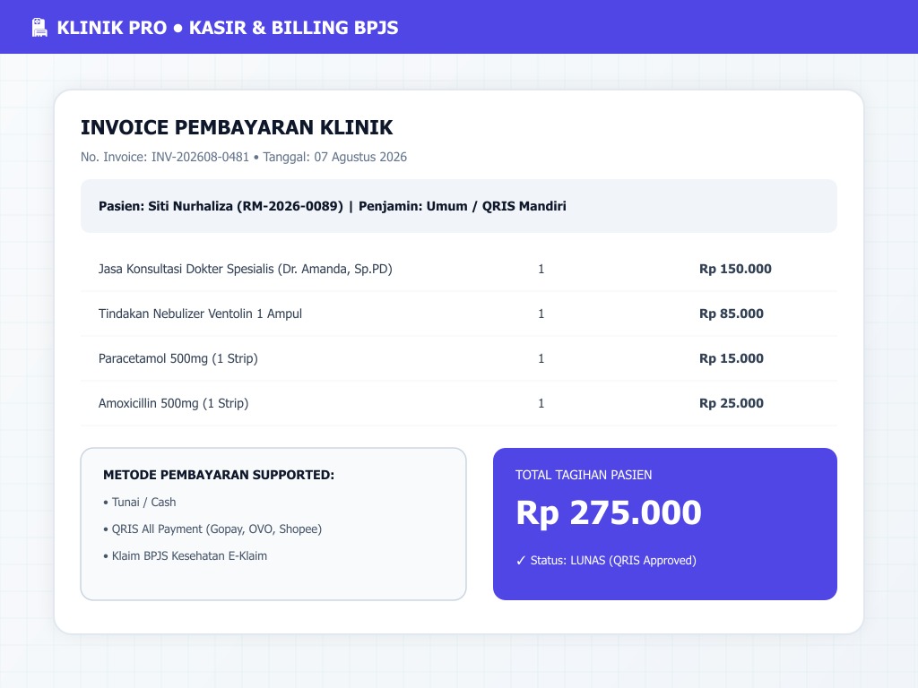 Kasir dan Billing BPJS